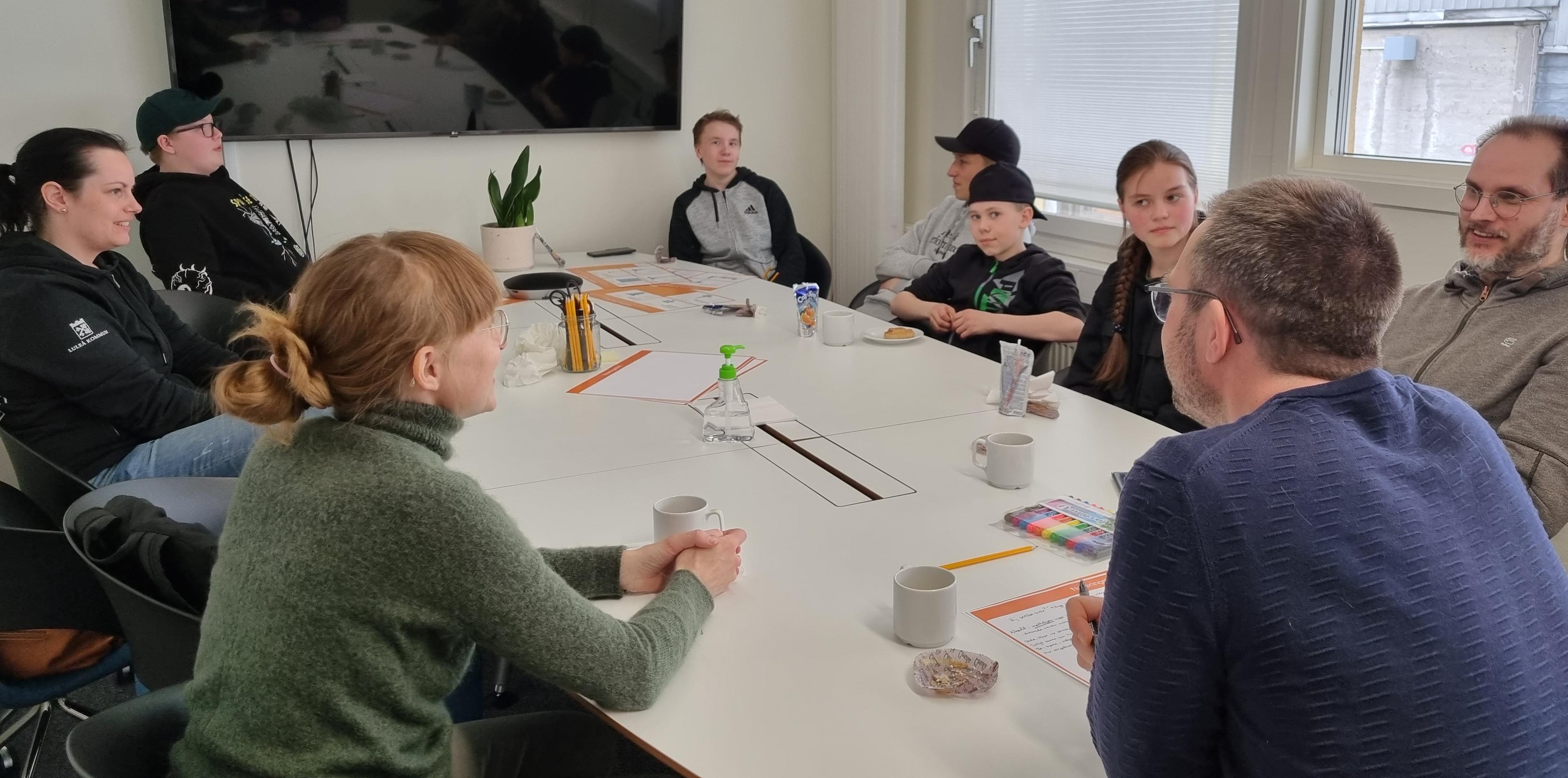 Elever från Råneskolan