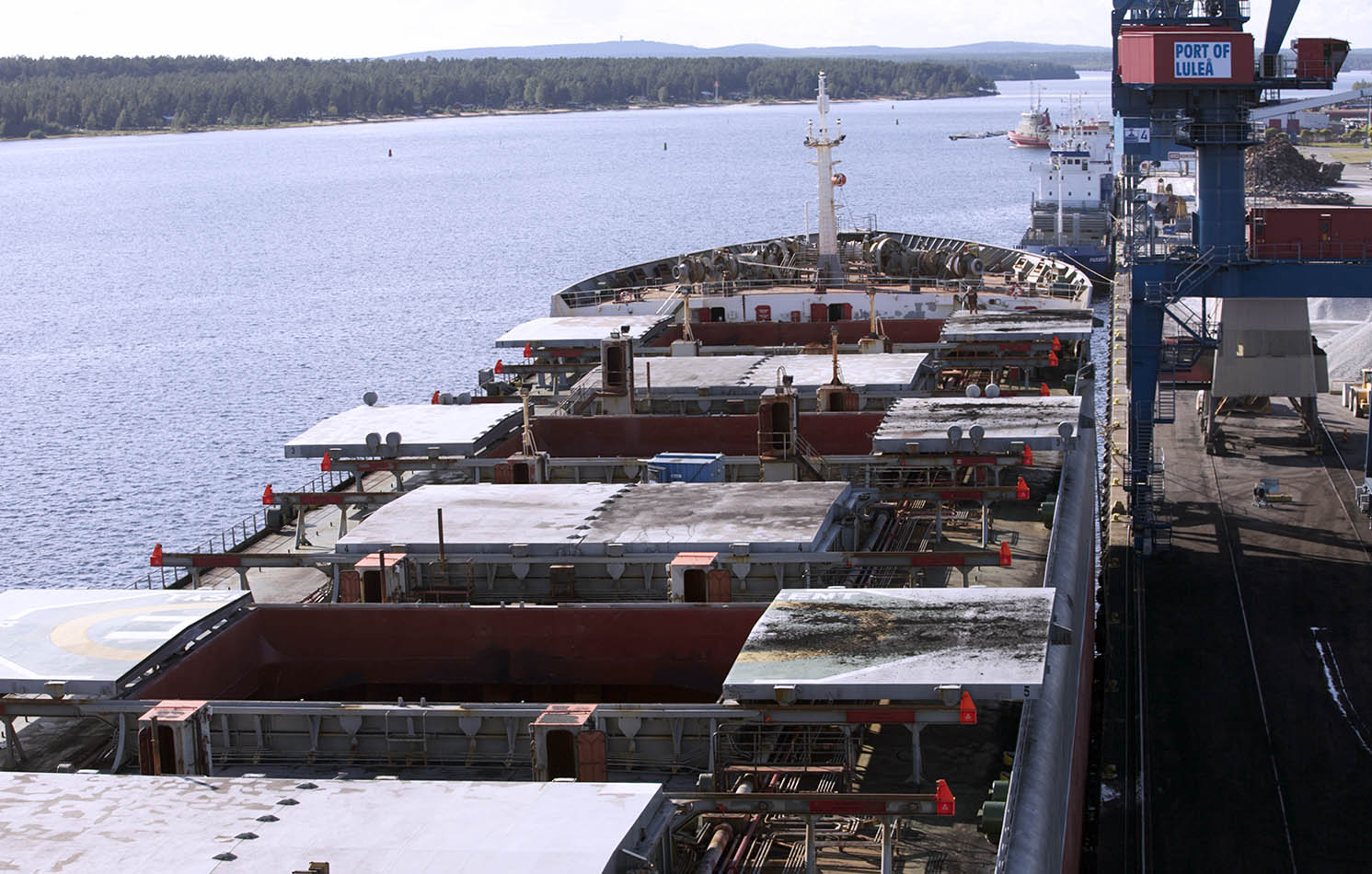 När farlederna har muddrats och när Luleå Hamn fått en ny djuphamn i projektet Malmporten så kommer hamnen kunna ta emot större och fullt lastade fartyg, något som ger effektivare sjötransporter och minskad miljöpåverkan. 
