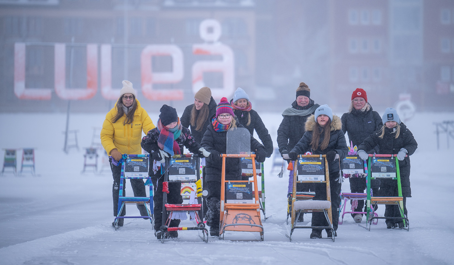 Fritidshemmens smarta sparkar är tillbaka på isvägen i vinter. 