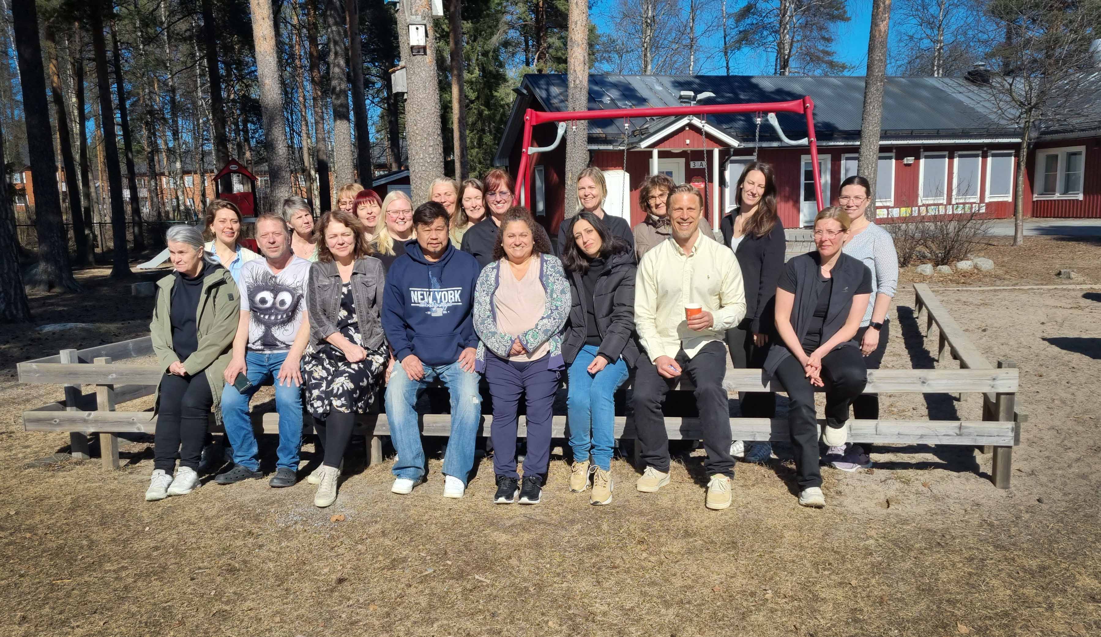 Kockar och pedagoger från förskolan i Luleå