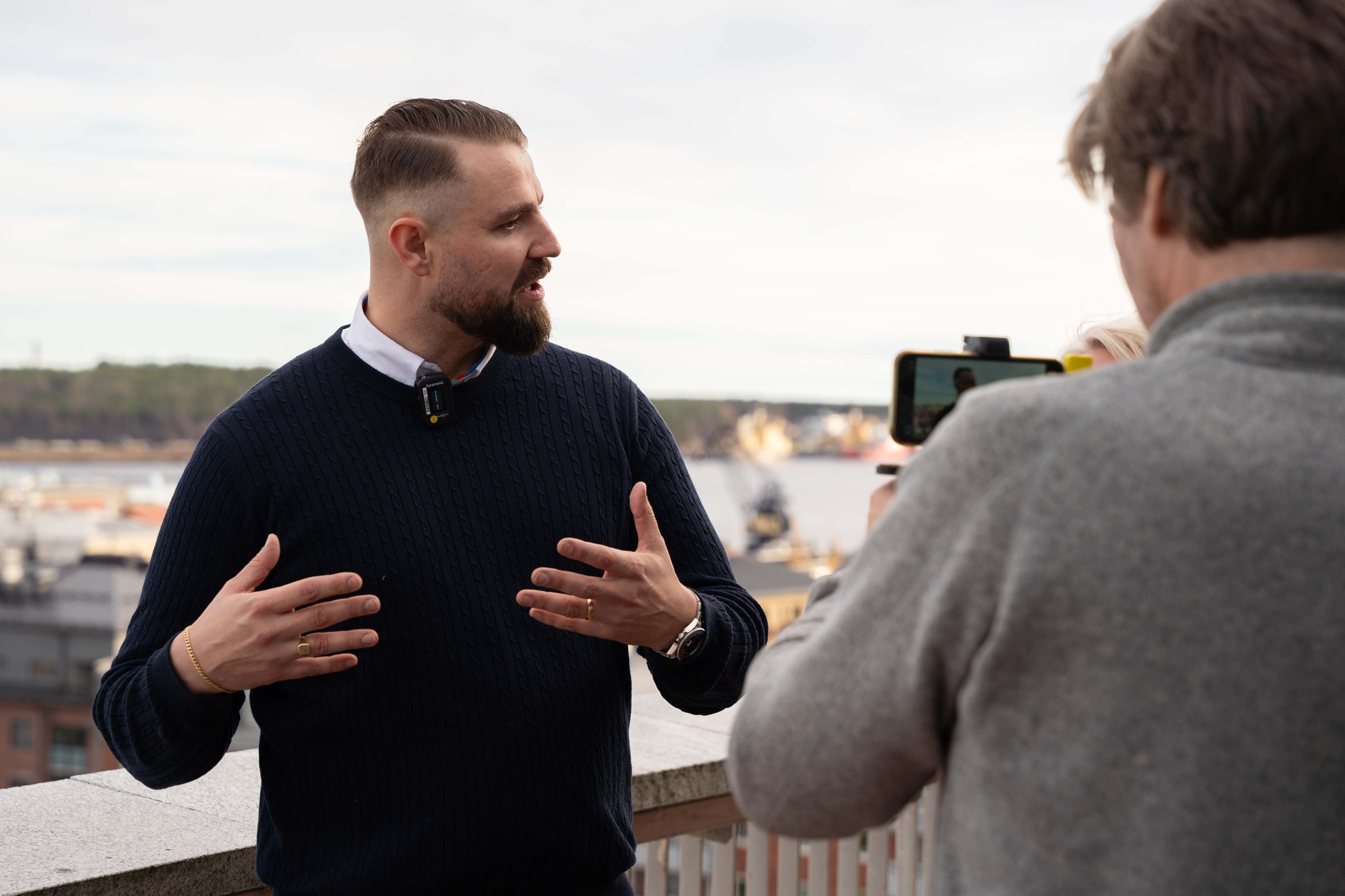 Mattias Bergdahl, vd Länstrafiken Norrbotten.