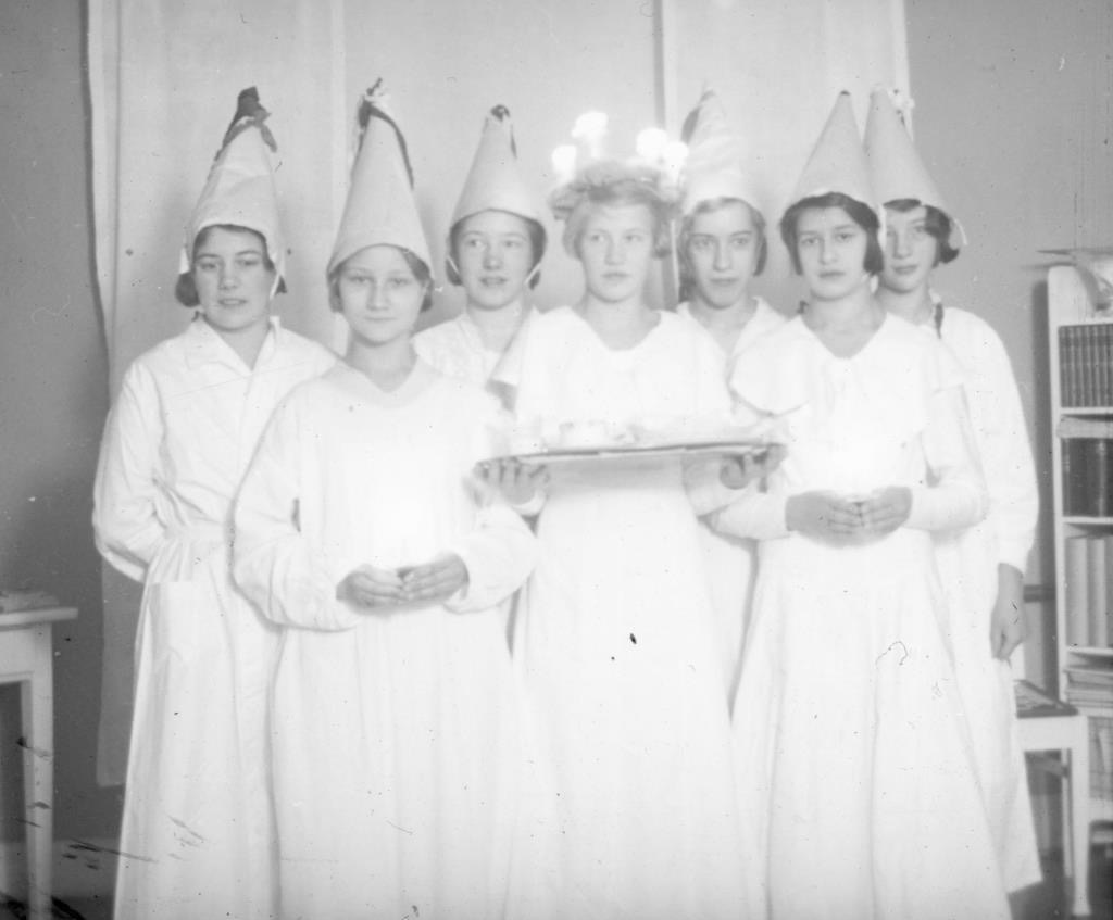 Luciafirande i Råneåtrakten.