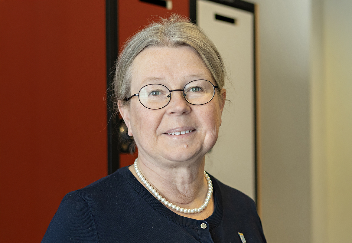 Skolchef för förskolan, porträttbild. 