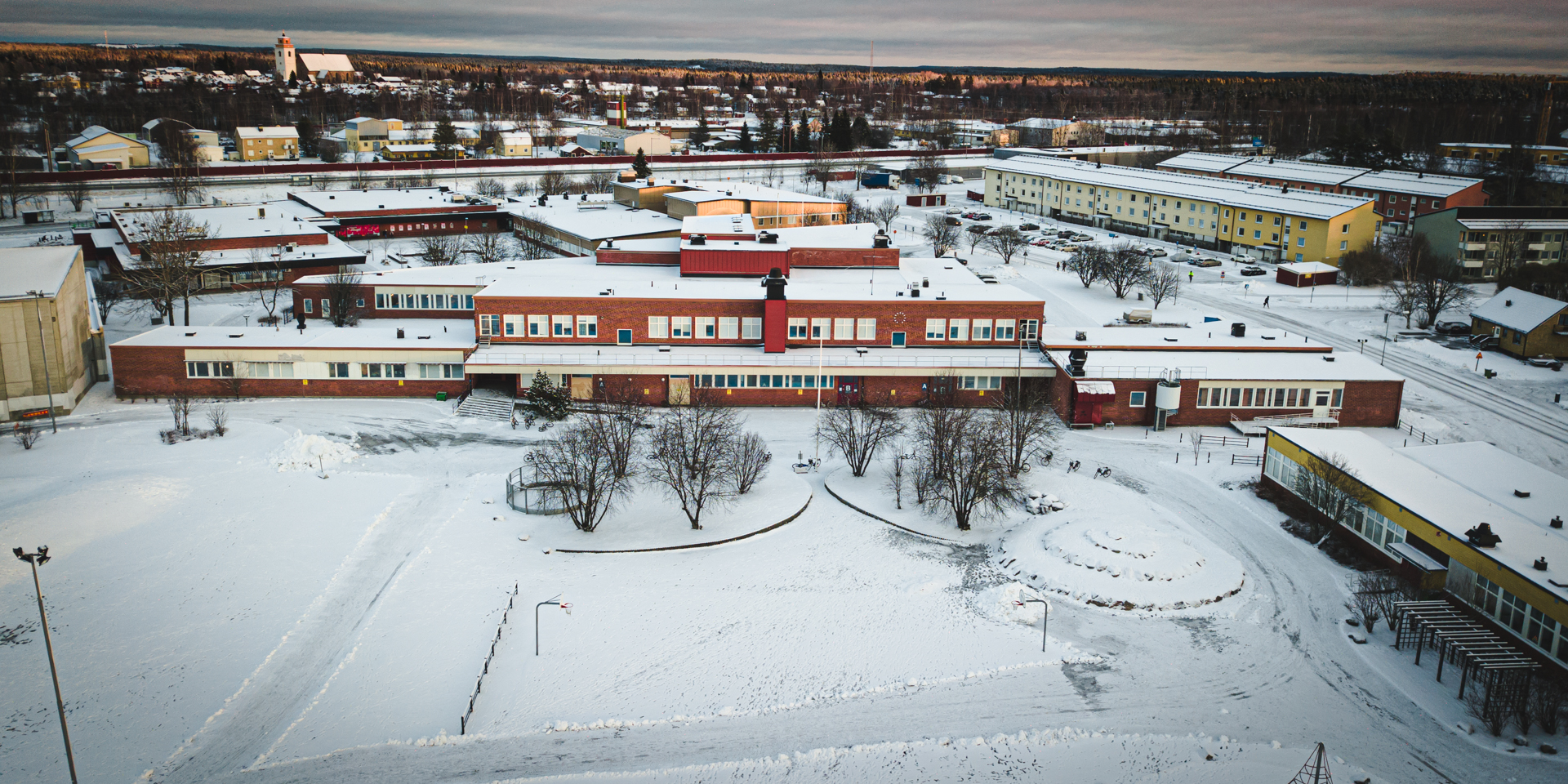 Bild på Stadsöskolan. 