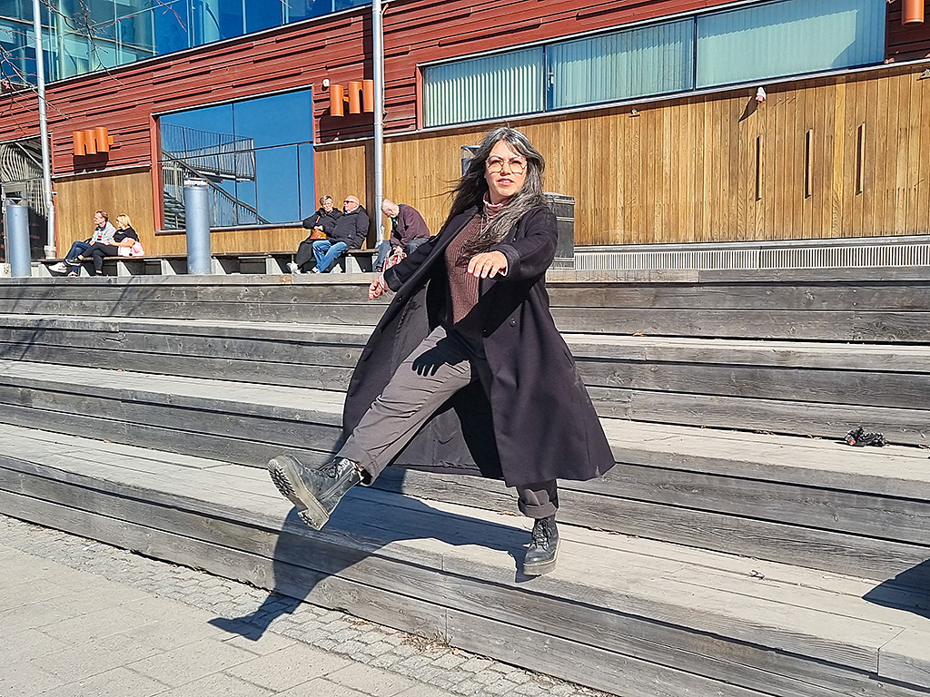Dansaren Anna Vnuk minns med värme sina första skolår på Ängskolan.