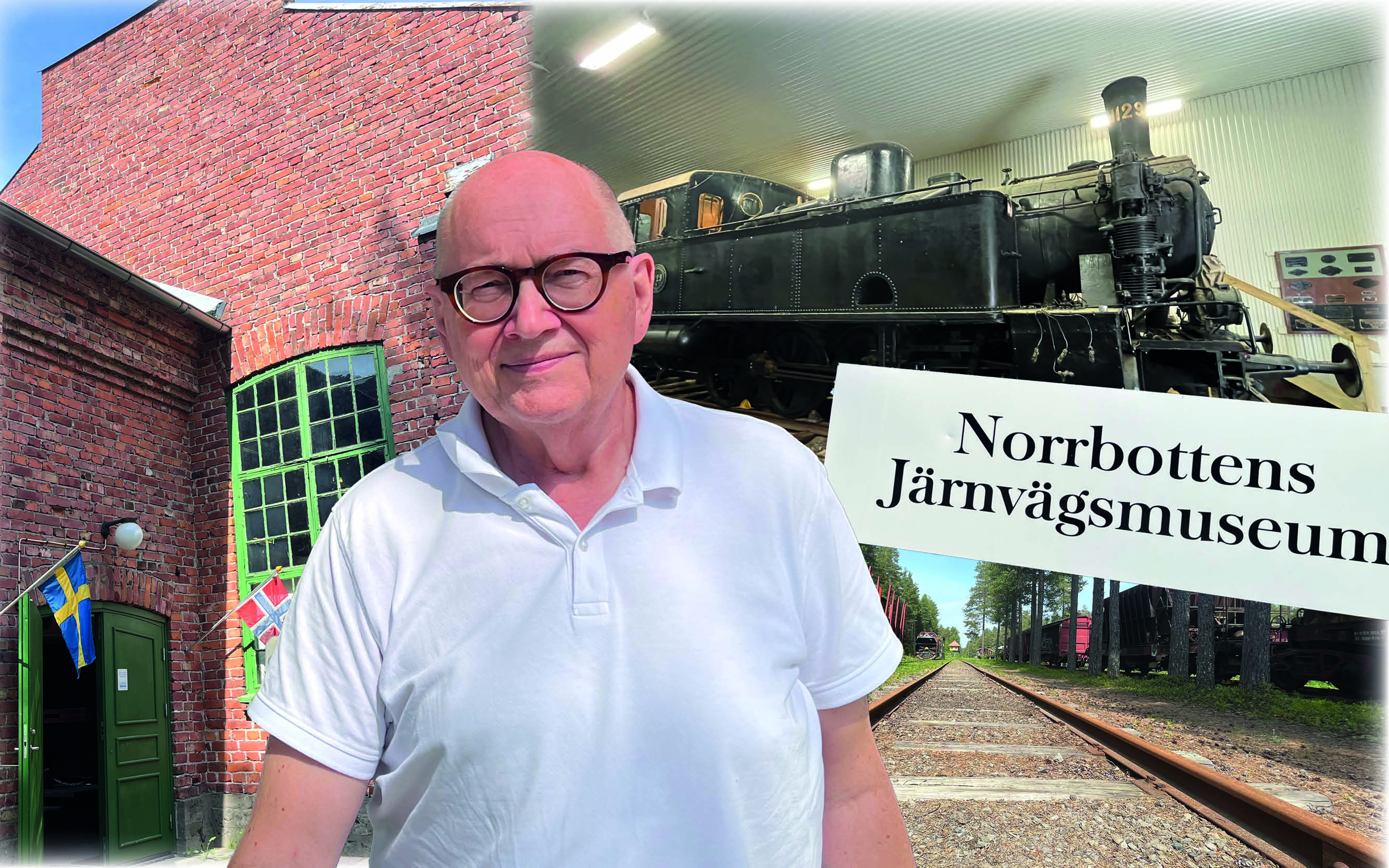 Bildmontage på Jan Bergsten.