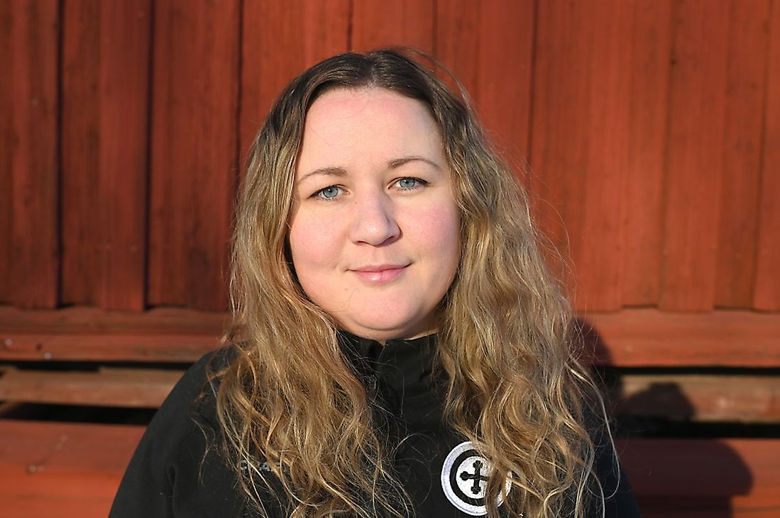 Sandra Lejon och hennes kollegor på Visitor Center tipsar gärna om smultronställen i kyrkstaden.
