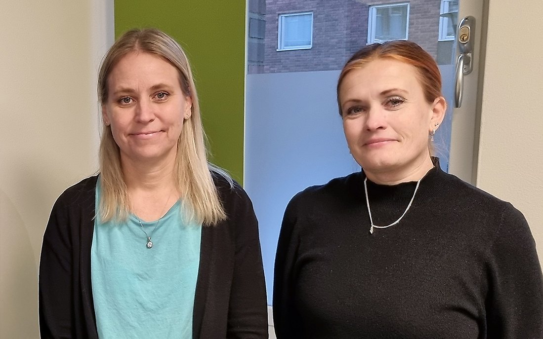 Ewa Niemi och Erika Norlin, Forsbacka vård och omsorgsboende i Råneå