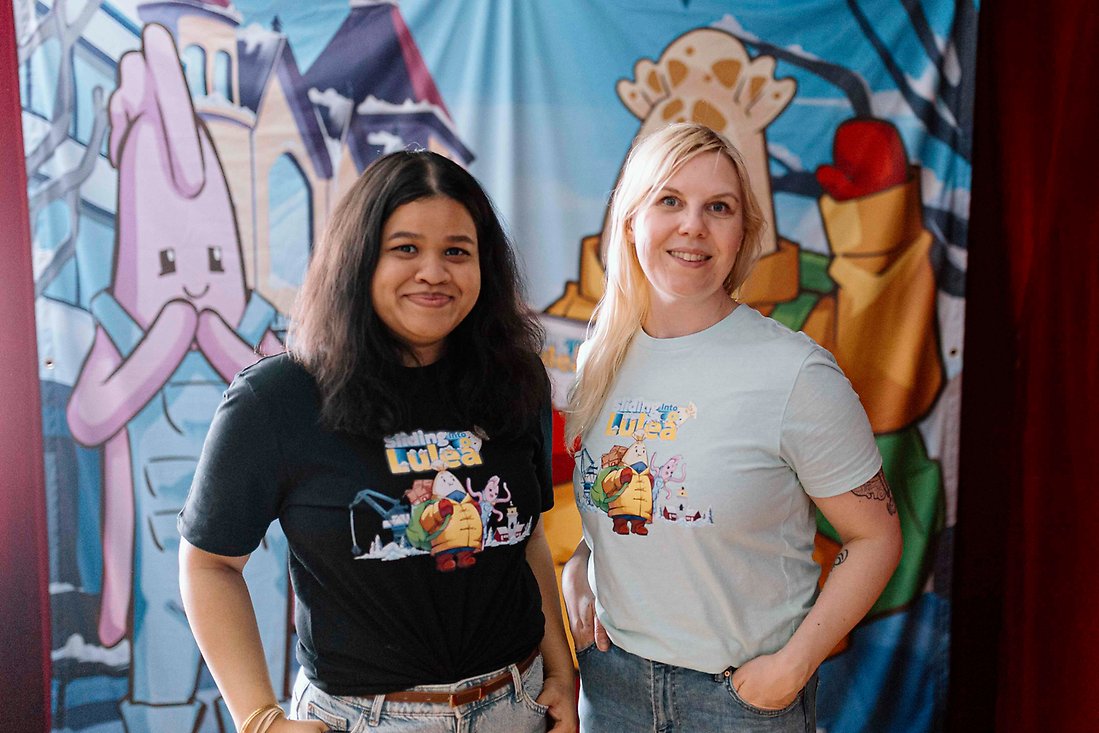 Maya Umar och Ingrid Fridensjö
