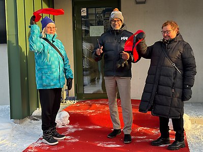 Östra länken har nått slutmålet vid Uddebo avloppsreningsverk