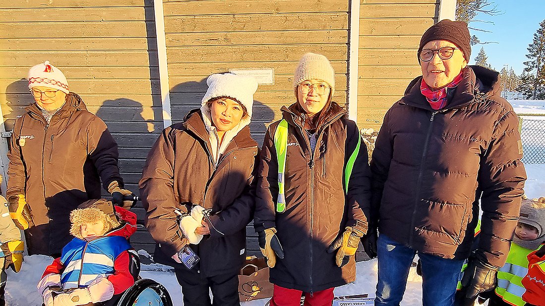 Kulturkvarten på Hällbackens förskola uppmärksammade samernas nationaldag. 