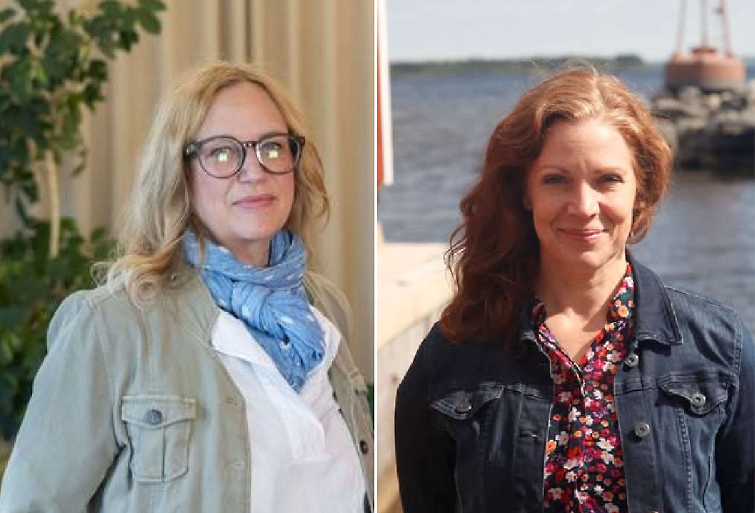 två kvinnor