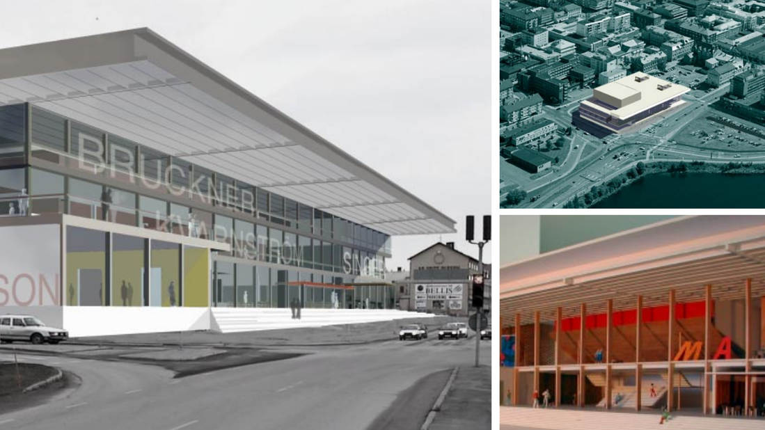 Förslags- och visionsbilder från ”Hitom Himlen”.