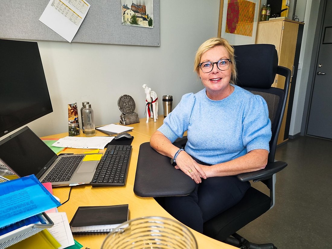 Maria Hahne, rektor Luleå gymnasieskola