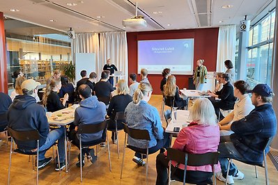 Site visits – studenter möter framtidens möjligheter i Luleå